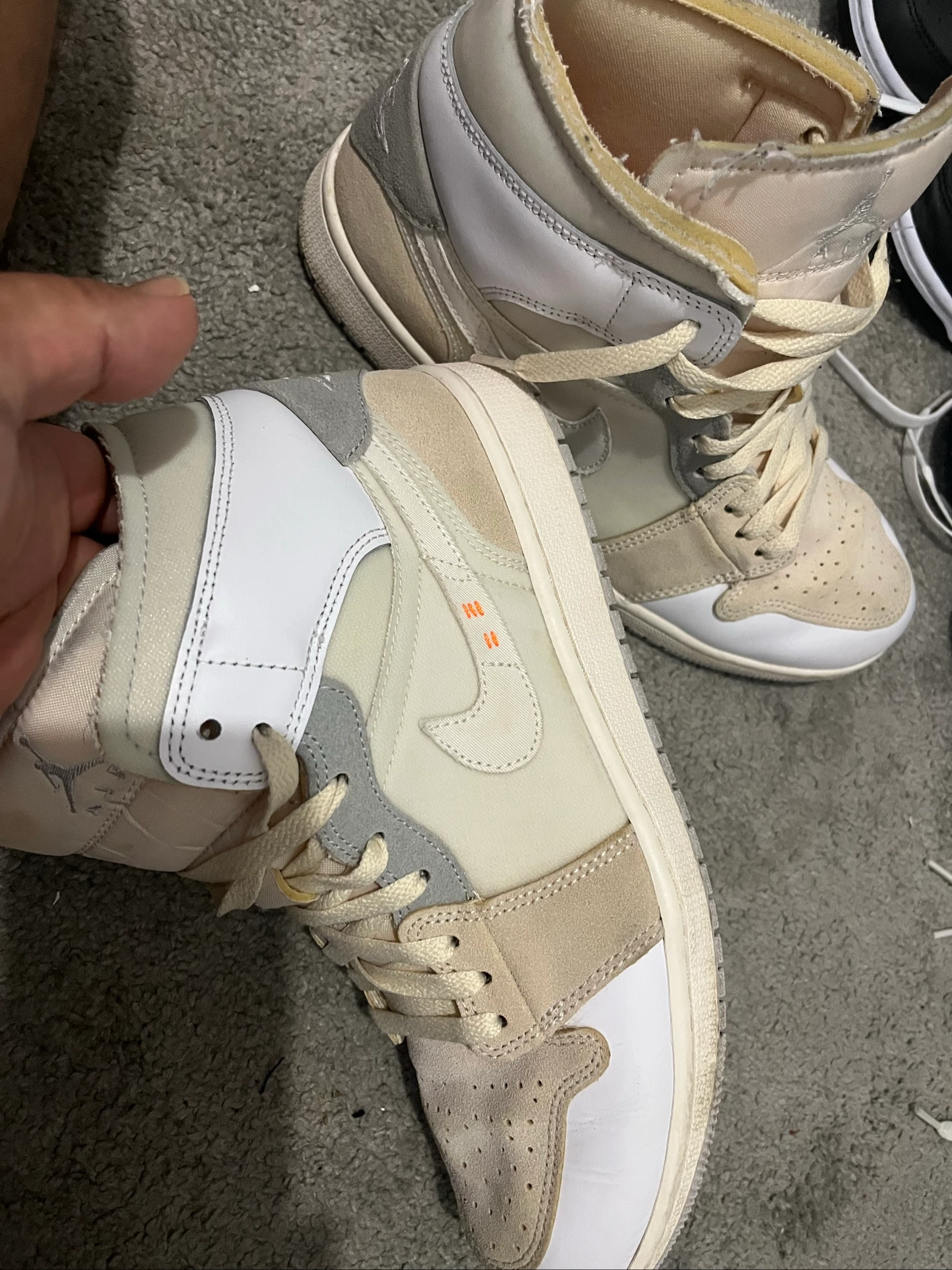 Nike Air Jordan 1 High Switch Light Bone EU 43 – photo 6